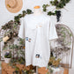 手仕事刺繍の多ポケットTシャツ