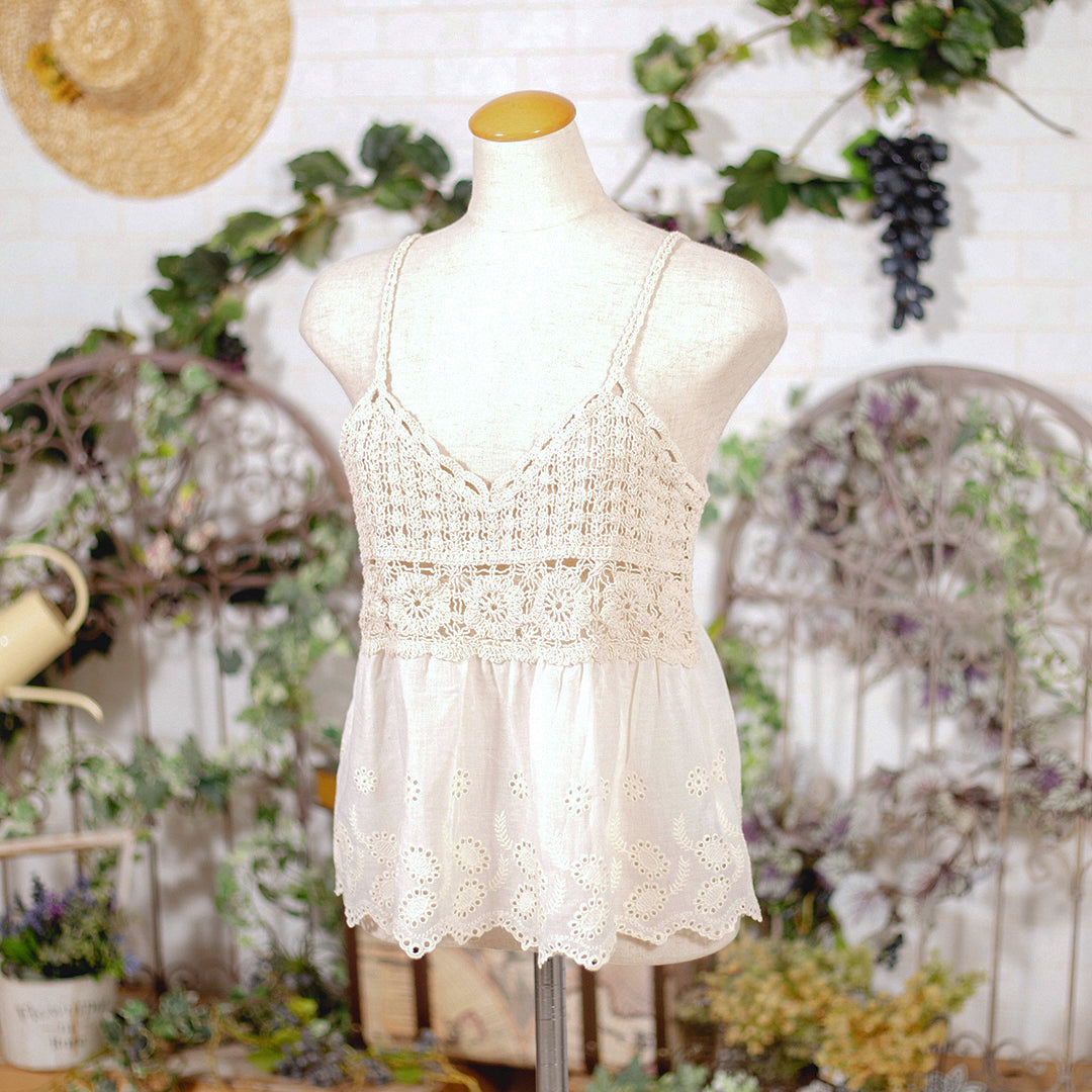 アイレット刺繍ビスチェ – to blossom