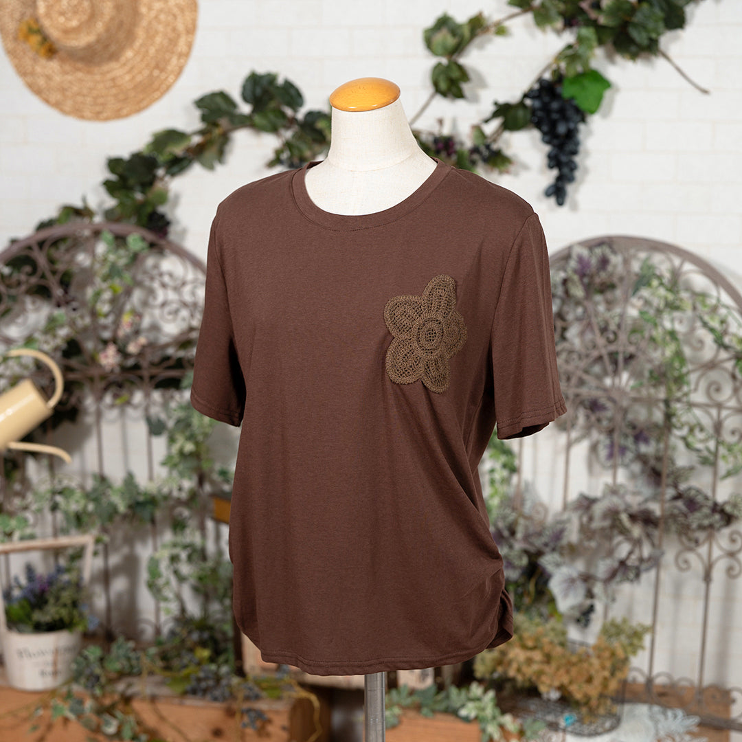 サイドギャザーＴシャツ