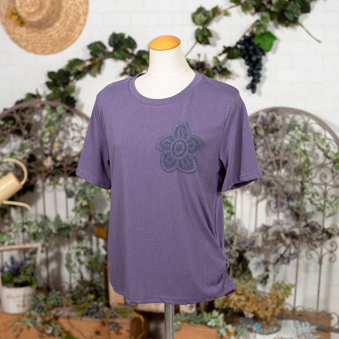 サイドギャザーＴシャツ