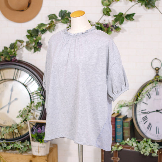 天竺レースＴシャツ