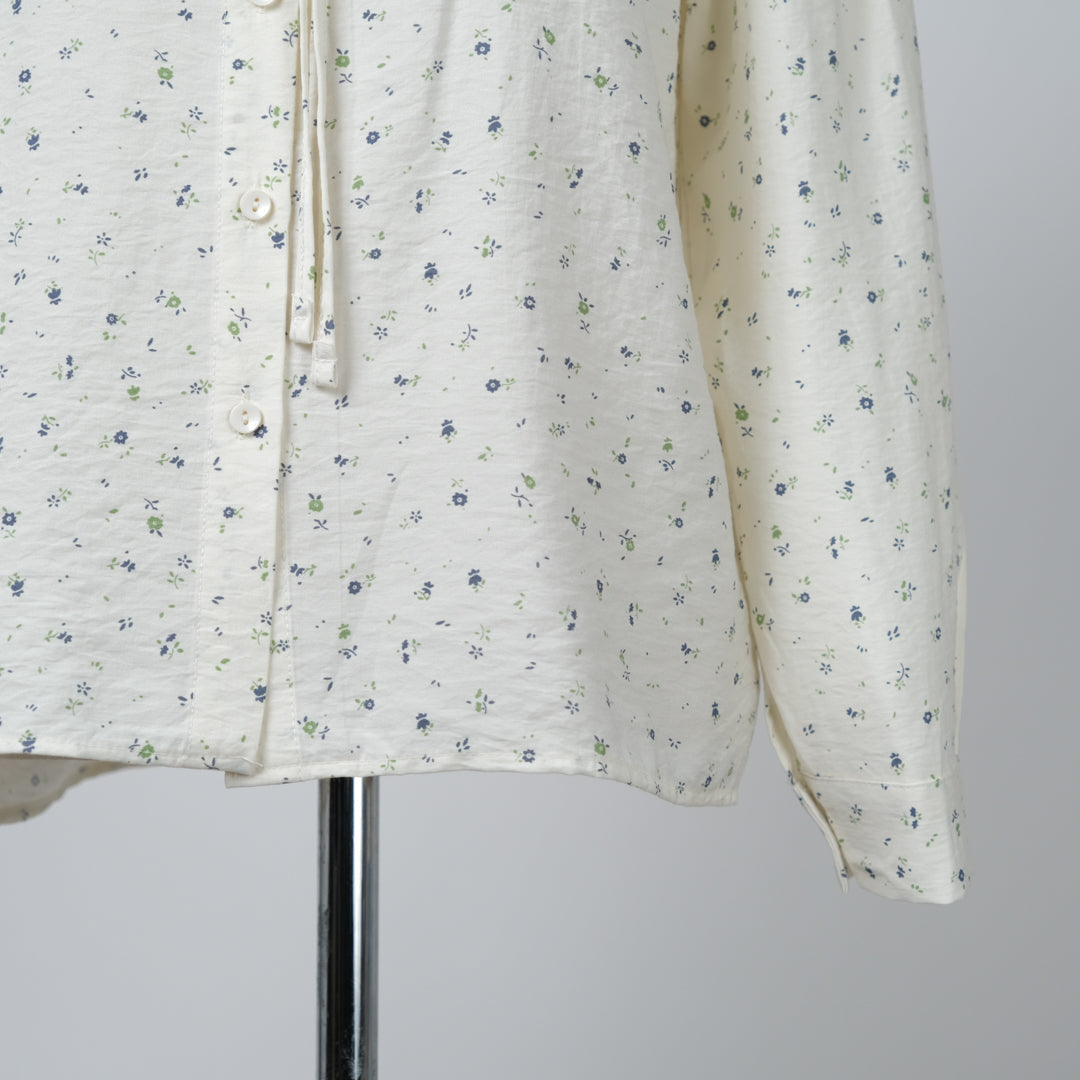 レース襟リボンブラウス (8230841090180)