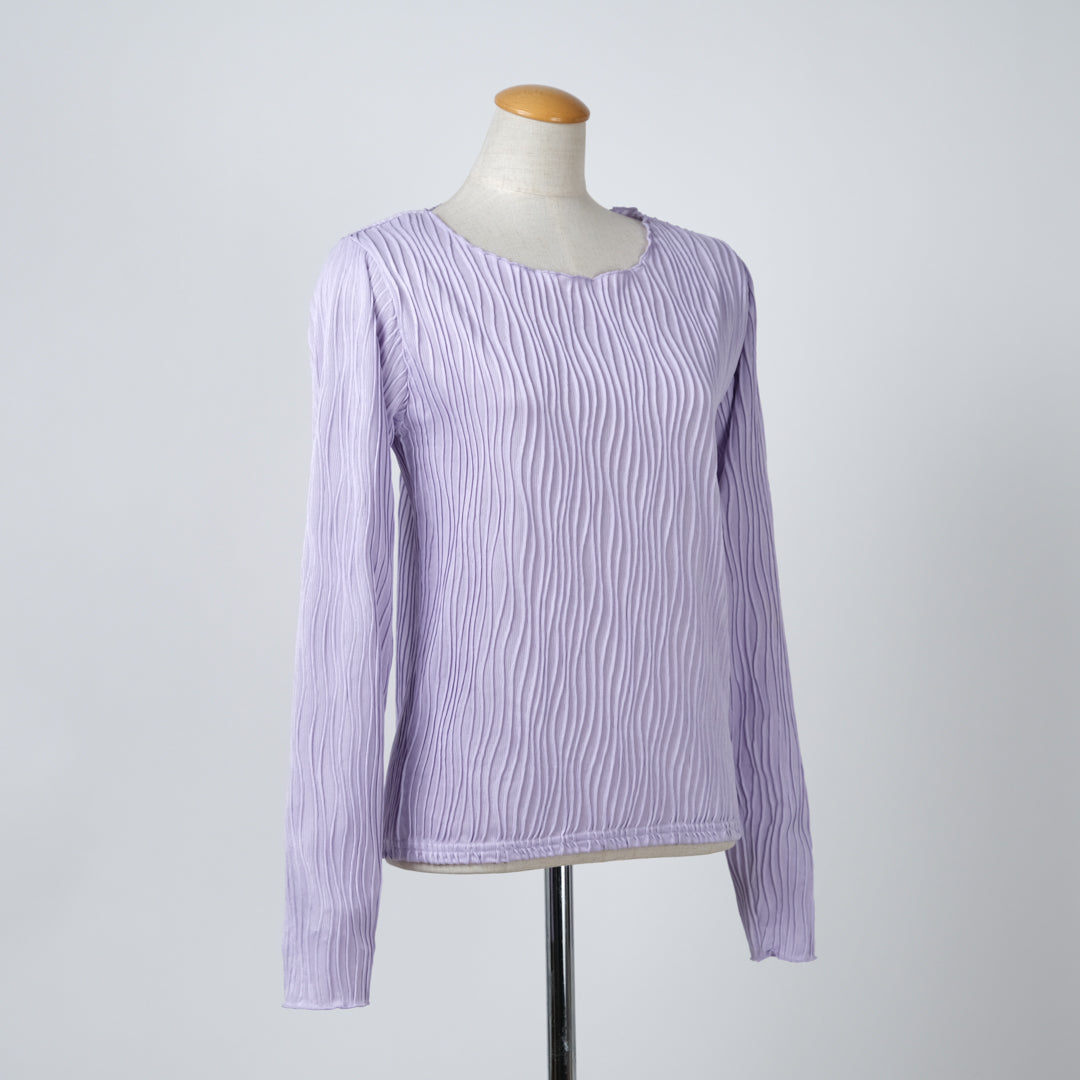 ウエーブジャガードクルーネック② (8207637708932)