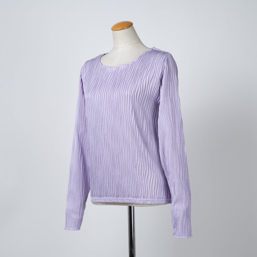 ウエーブジャガードクルーネック② (8207637708932)