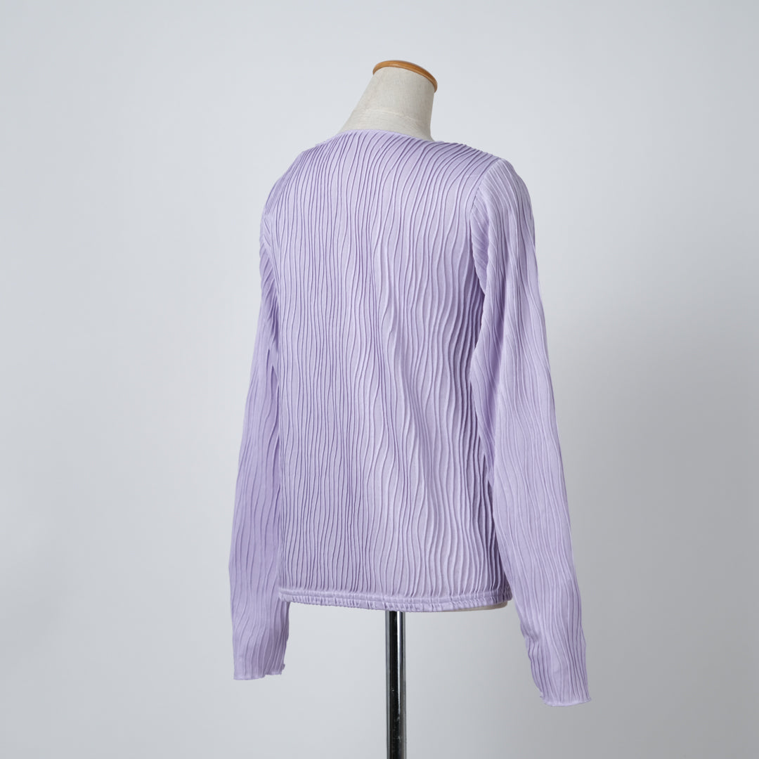 ウエーブジャガードクルーネック② (8207637708932)