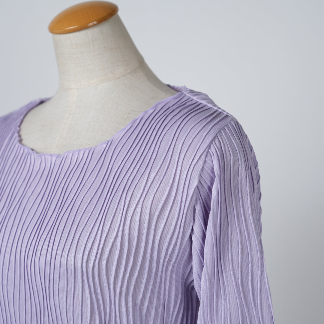 ウエーブジャガードクルーネック② (8207637708932)