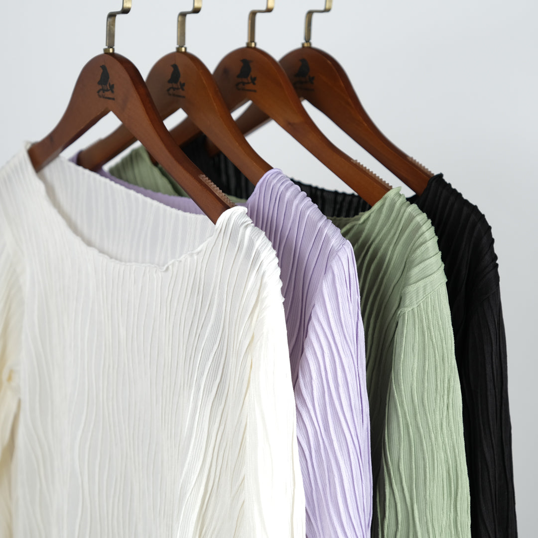 ウエーブジャガードクルーネック② (8207637708932)