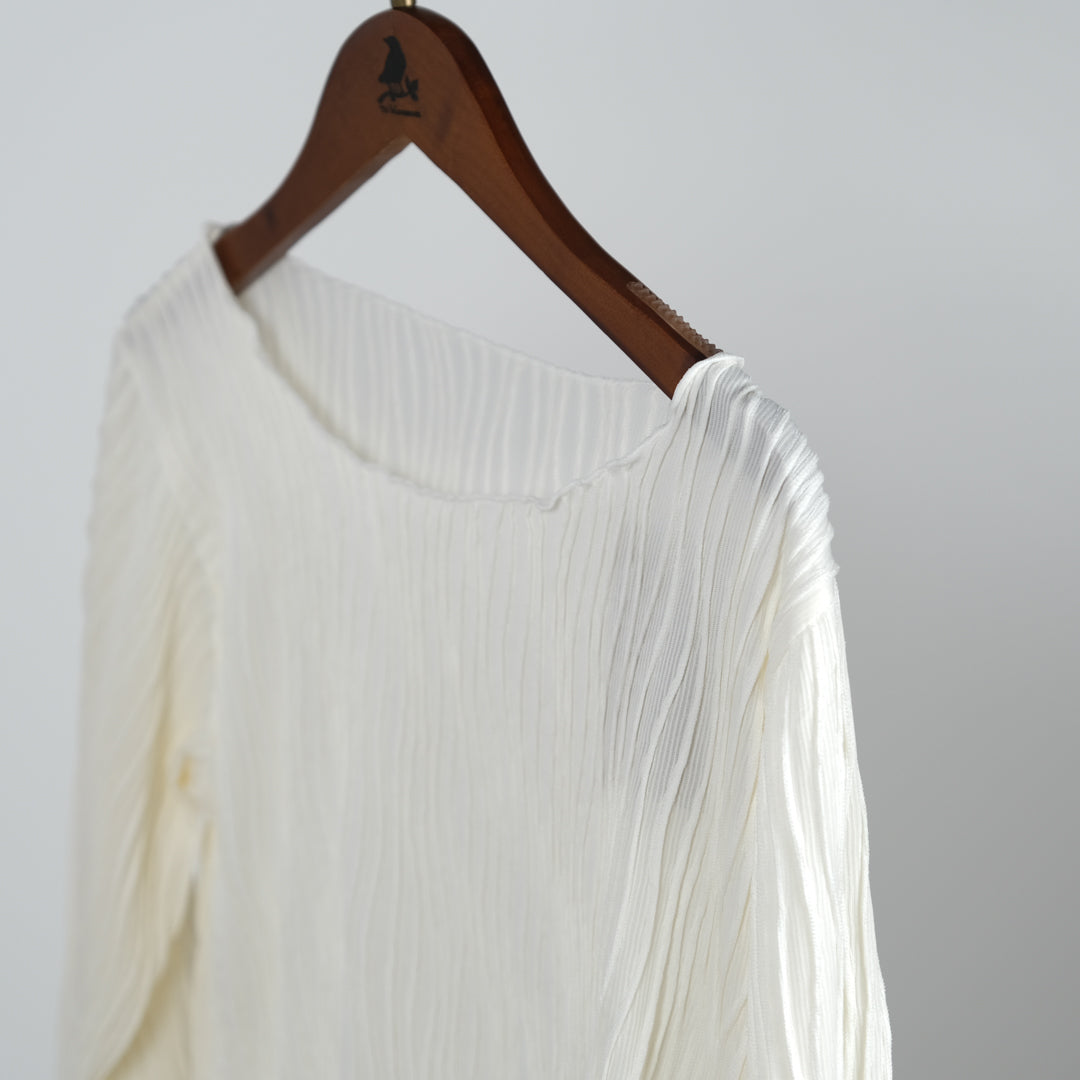 ウエーブジャガードクルーネック② (8207637708932)