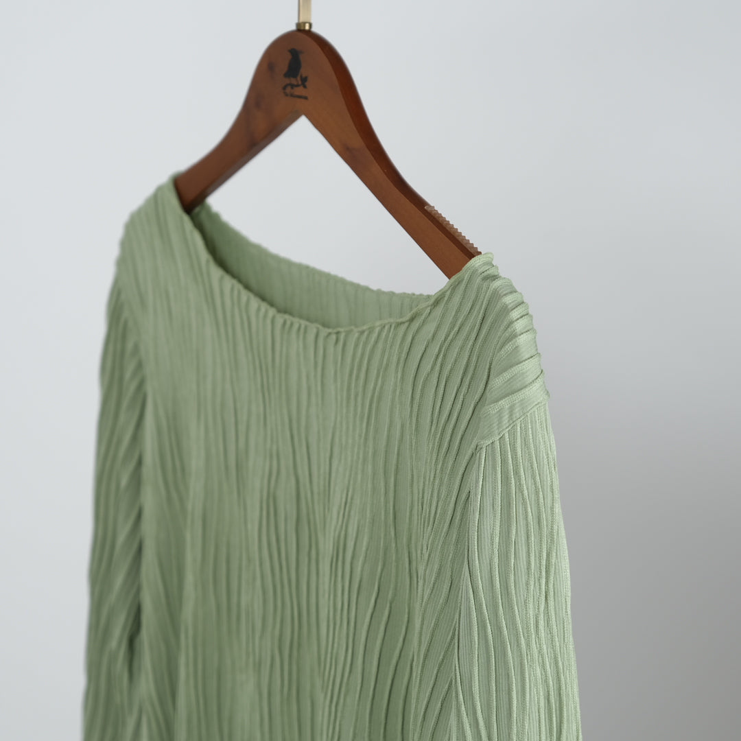 ウエーブジャガードクルーネック② (8207637708932)