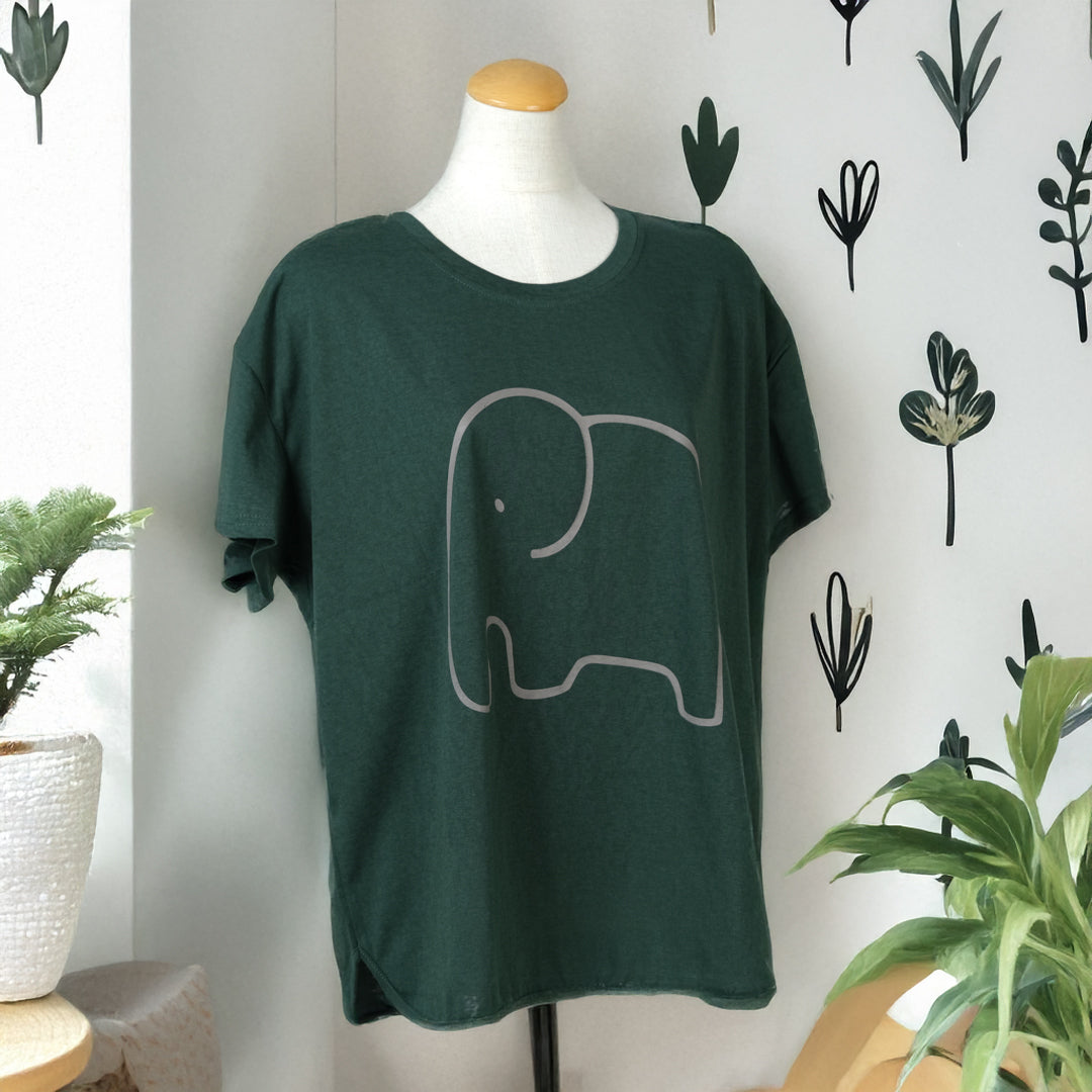 ゾウTシャツ (9995993841796)