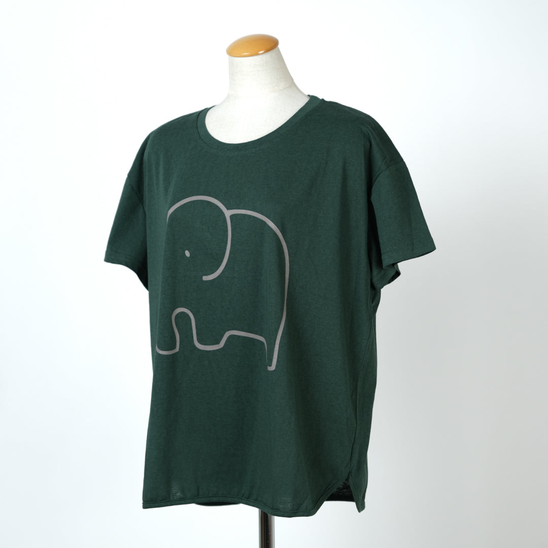 ゾウTシャツ (9995993841796)