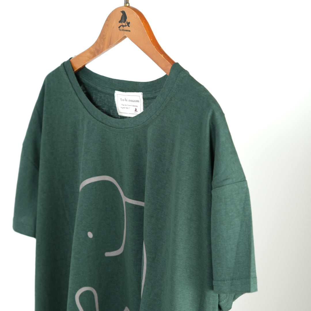 ゾウTシャツ (9995993841796)