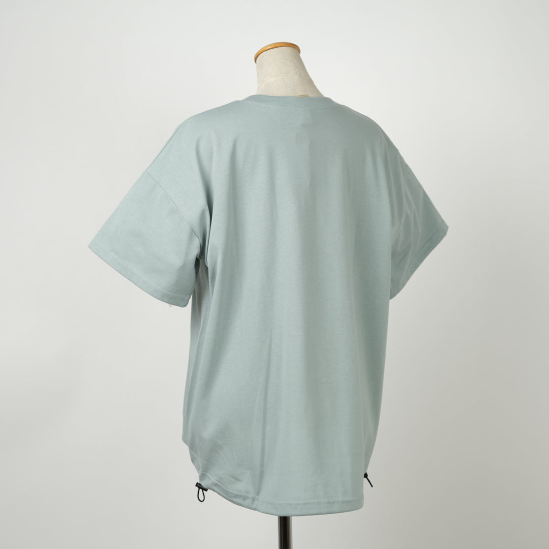 ブランコ猫裾ドロストプルオーバー (9995996954756)