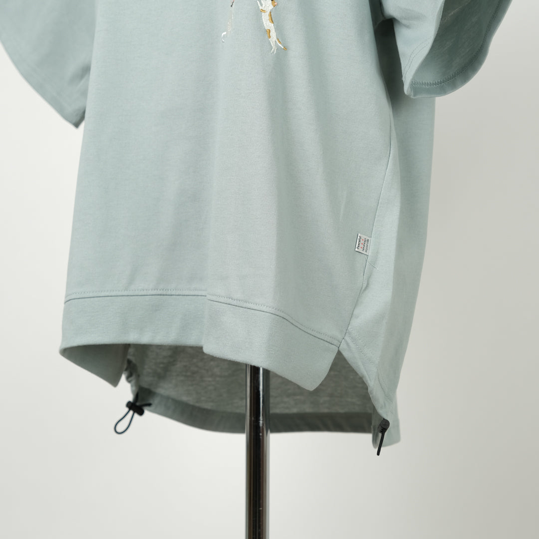 ブランコ猫裾ドロストプルオーバー (9995996954756)