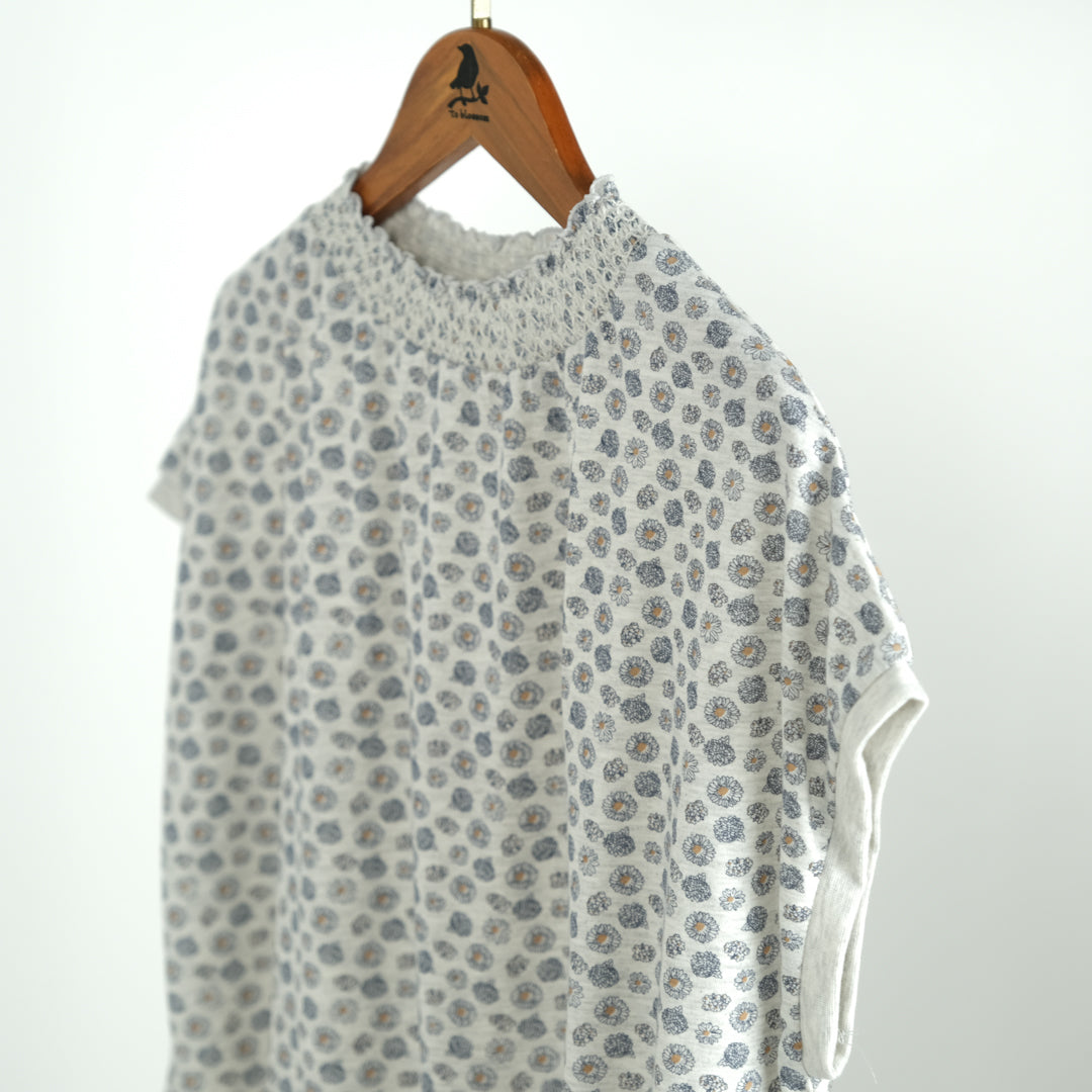 シャーリング襟袖なしプルオーバー (9999866265732)