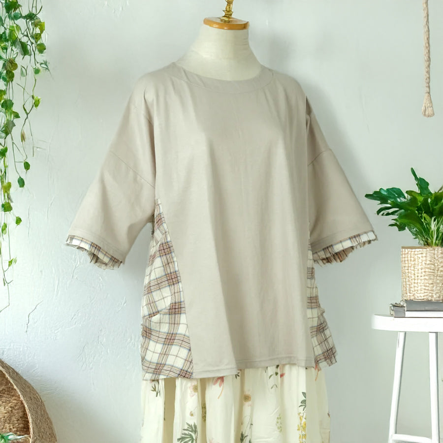 サイドチェック切替プルオーバー (10000589521028)