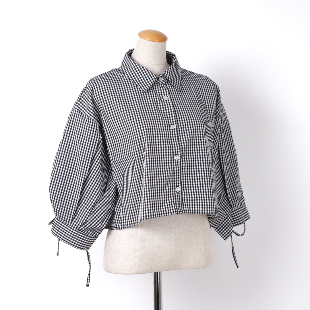 バックドロストレースブラウス (10000601251972)