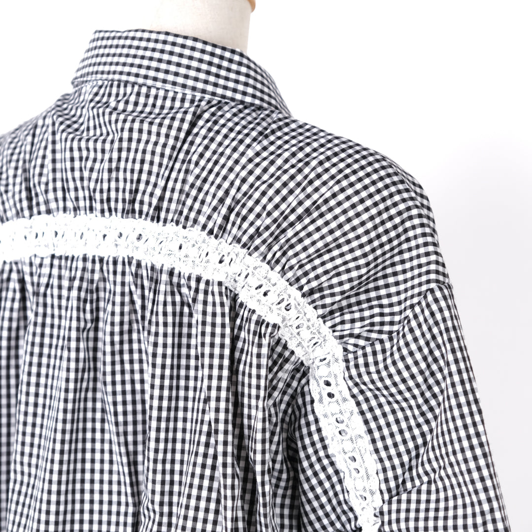 バックドロストレースブラウス (10000601251972)