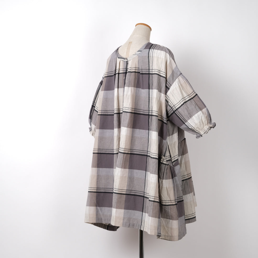 ドビーチェックチュニック (10005776957572)