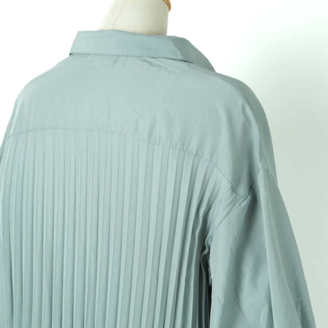 ソフトワッシャータケノコ七分袖ブラウス (10000615374980)