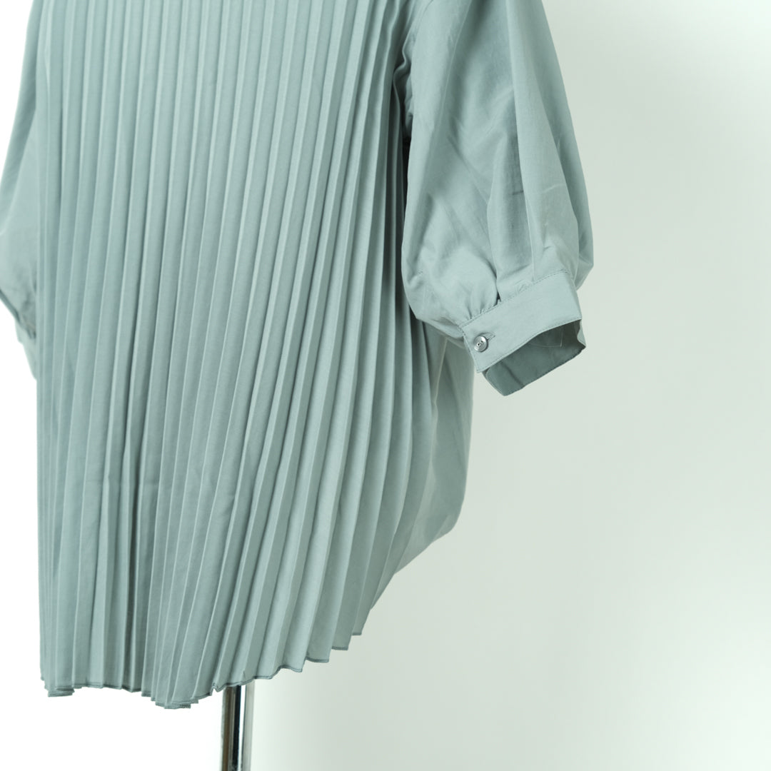 ソフトワッシャータケノコ七分袖ブラウス (10000615374980)