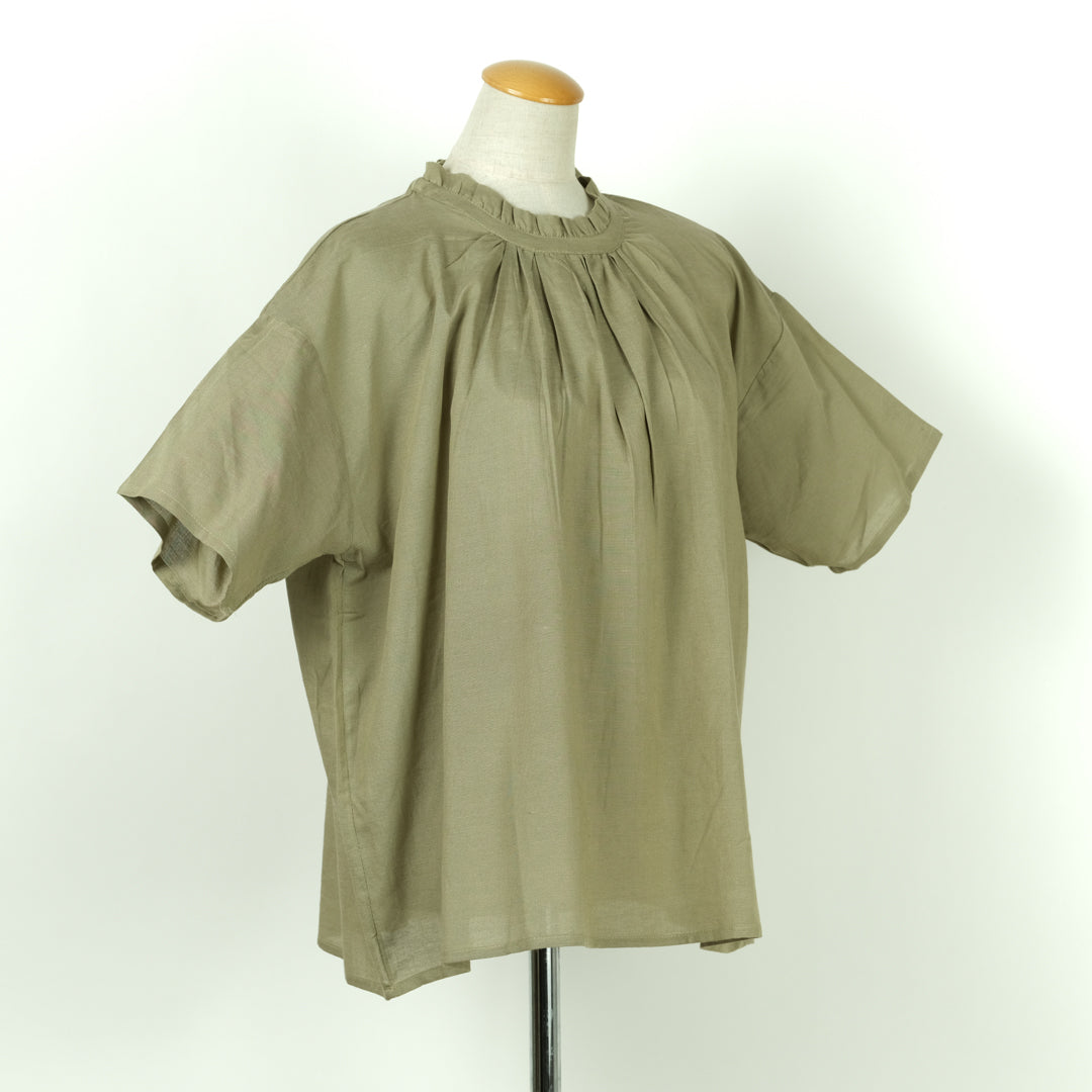 フリルカラーブラウス (10000586604676)