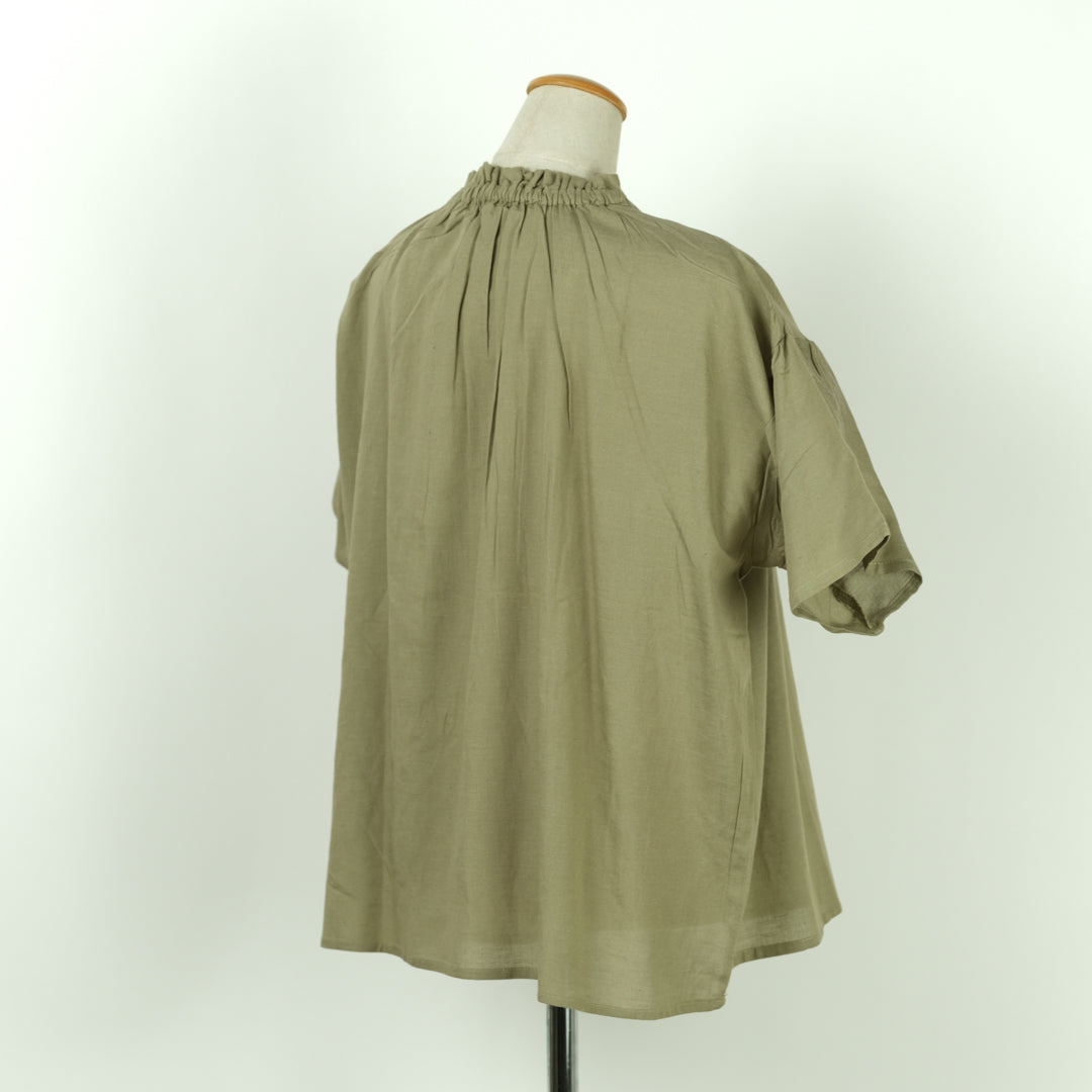 フリルカラーブラウス (10000586604676)