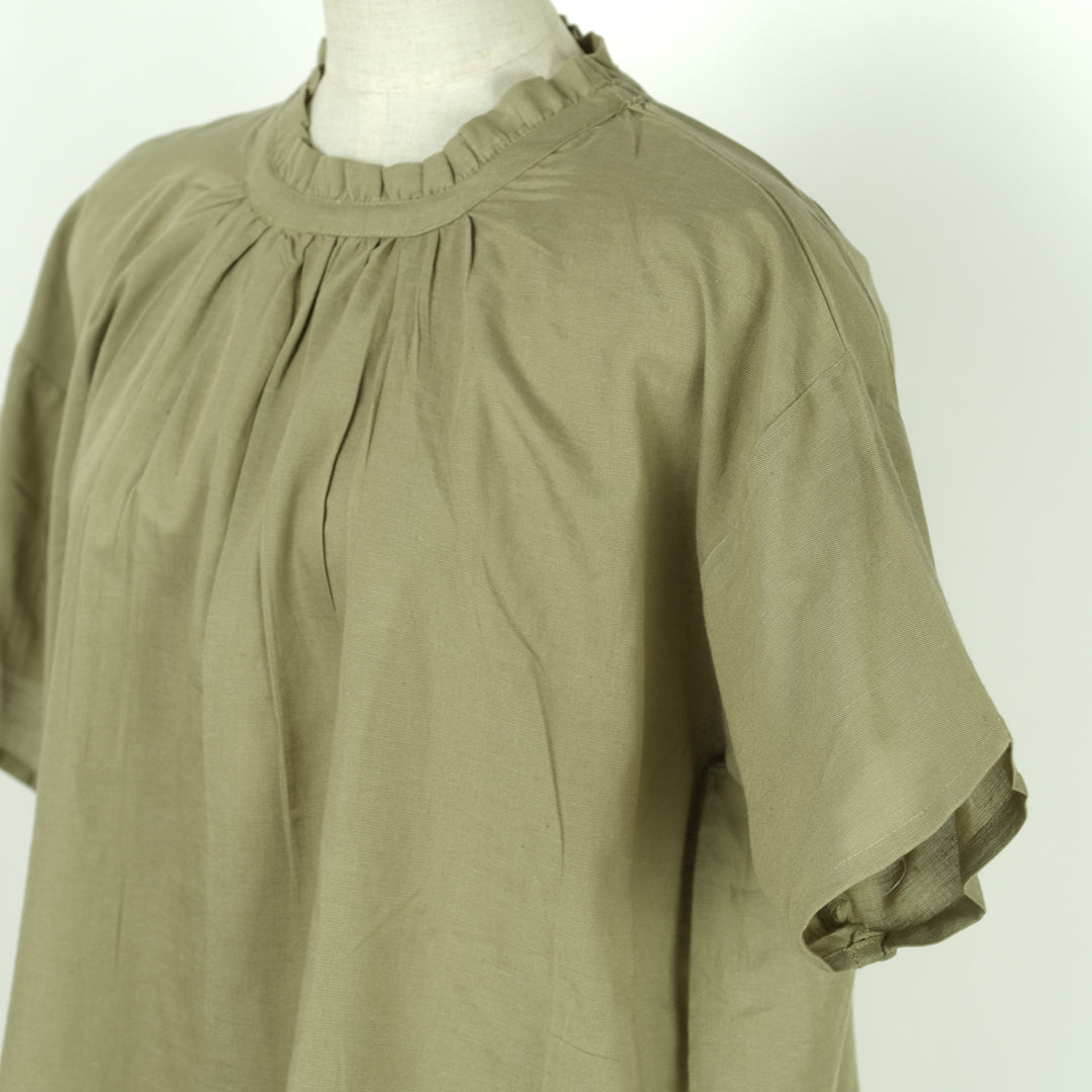 フリルカラーブラウス (10000586604676)