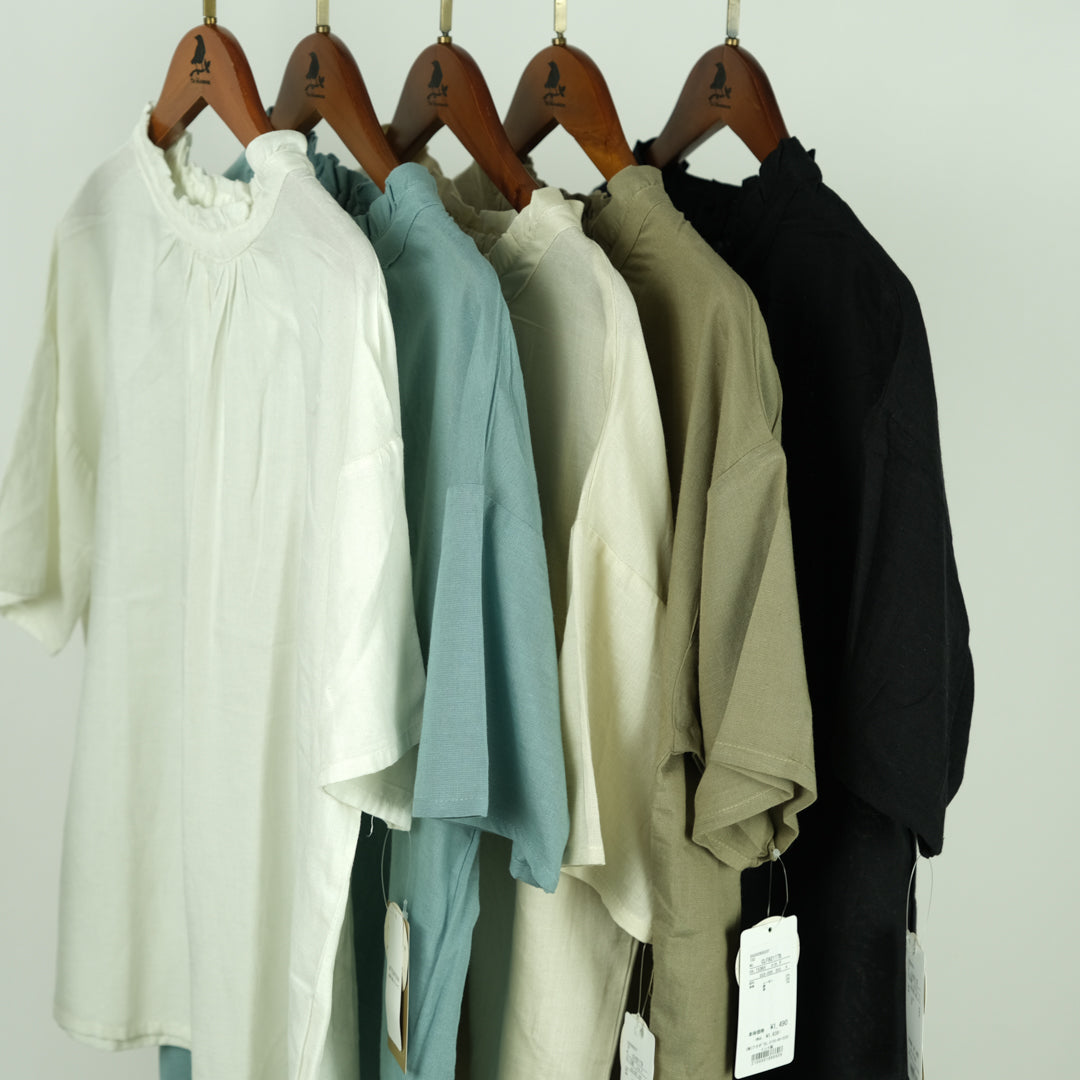 フリルカラーブラウス (10000586604676)