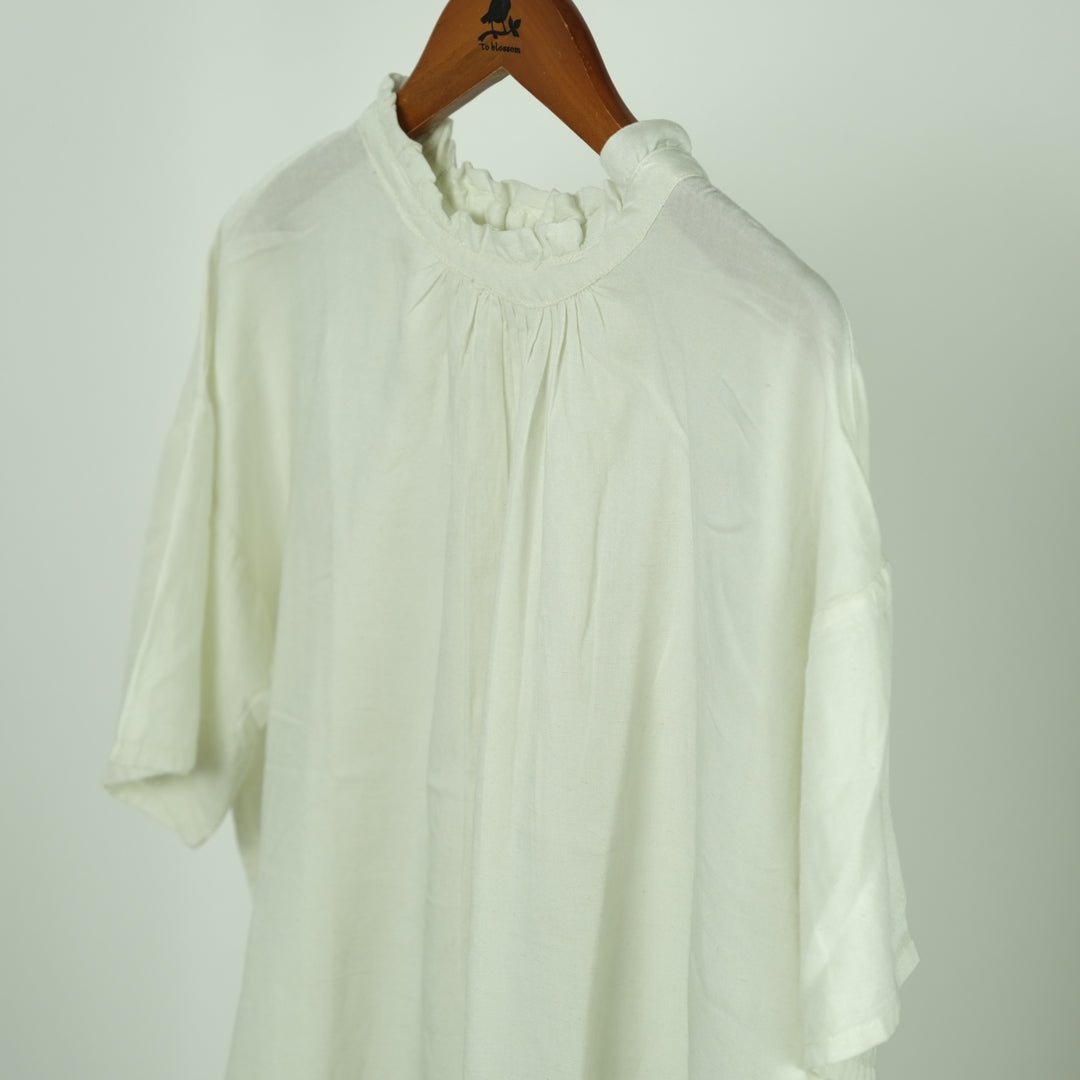 フリルカラーブラウス (10000586604676)