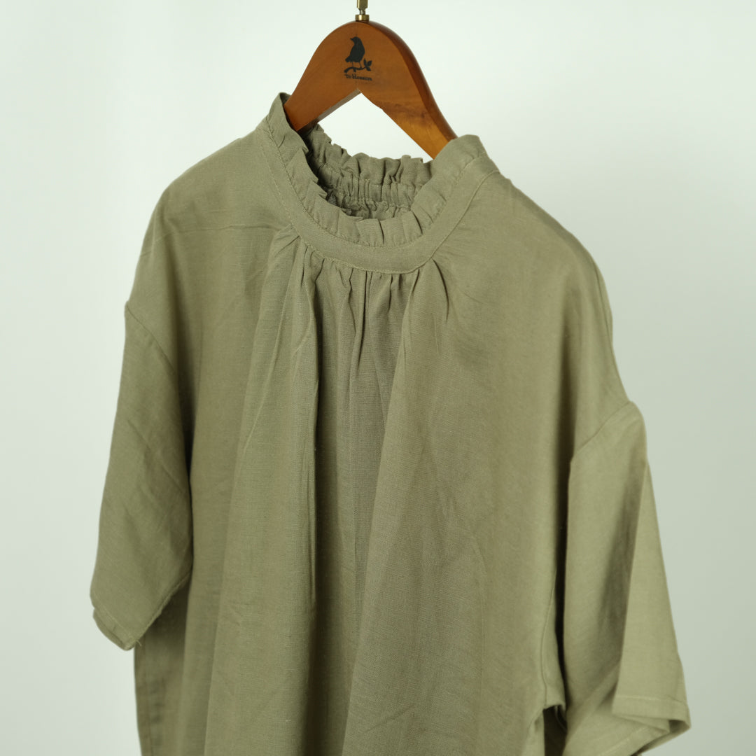 フリルカラーブラウス (10000586604676)