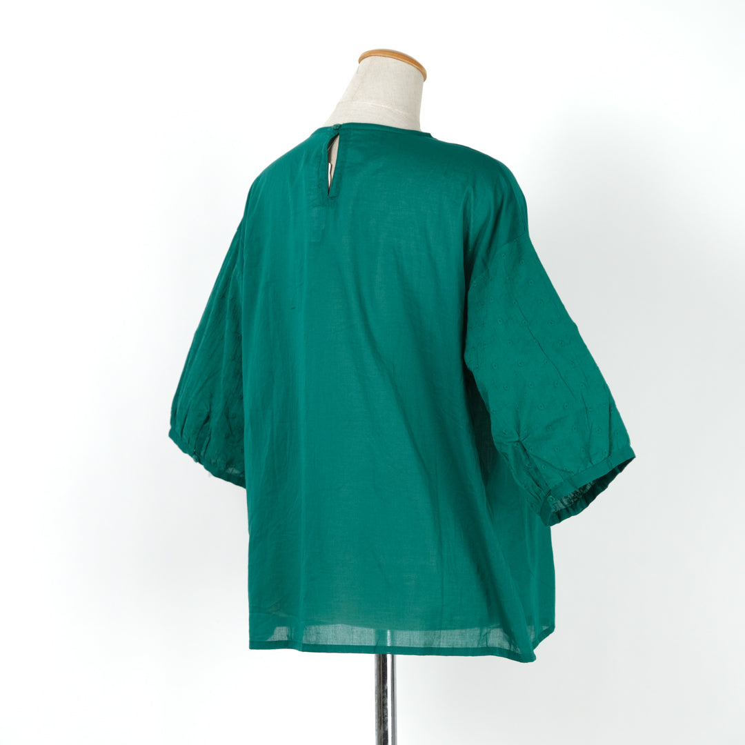 刺しゅう入り切替ブラウス (10000588570756)