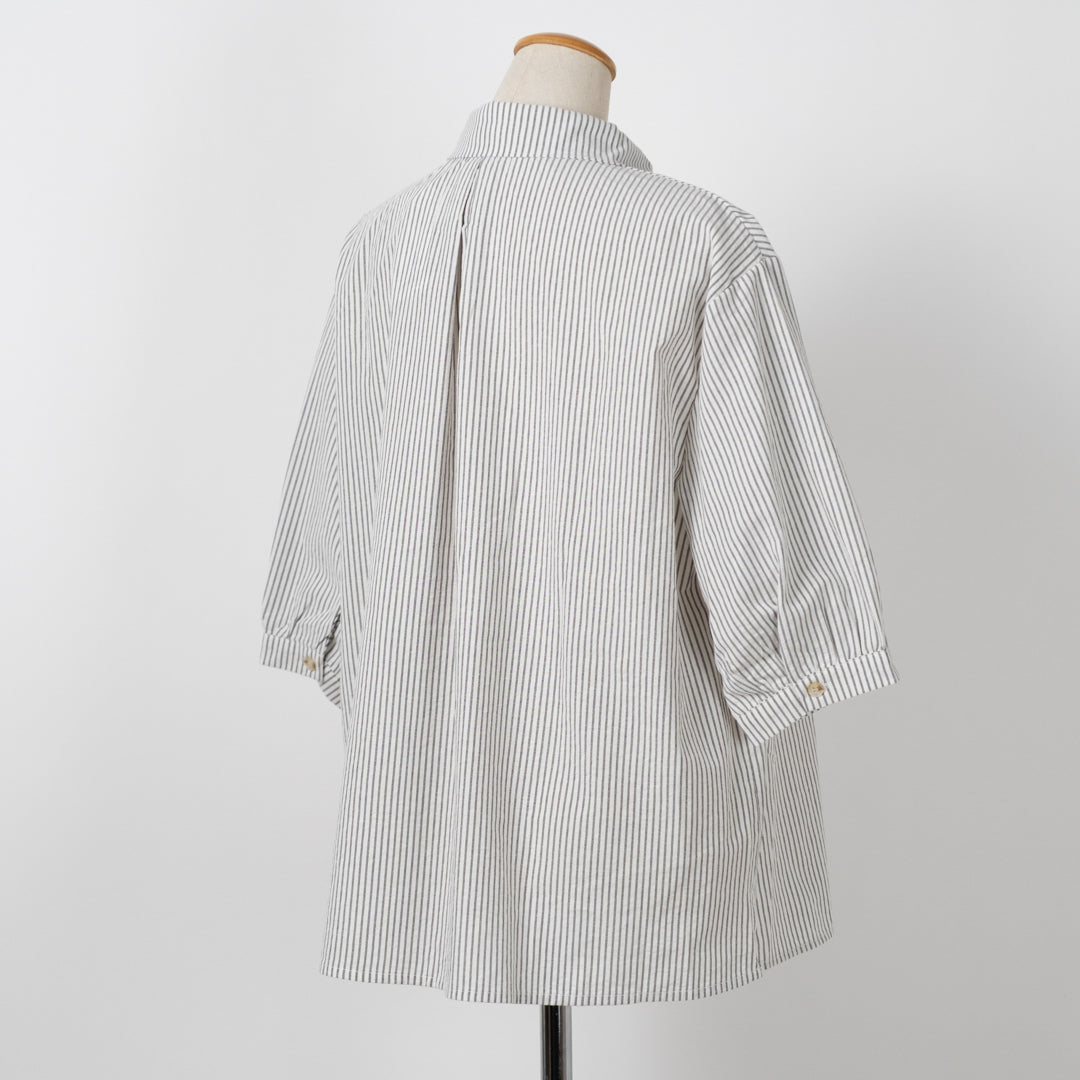 ピンストライプブラウス (10000596238468)