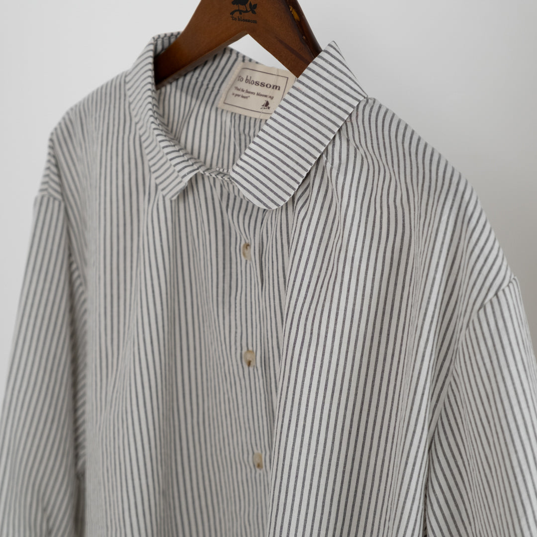 ピンストライプブラウス (10000596238468)