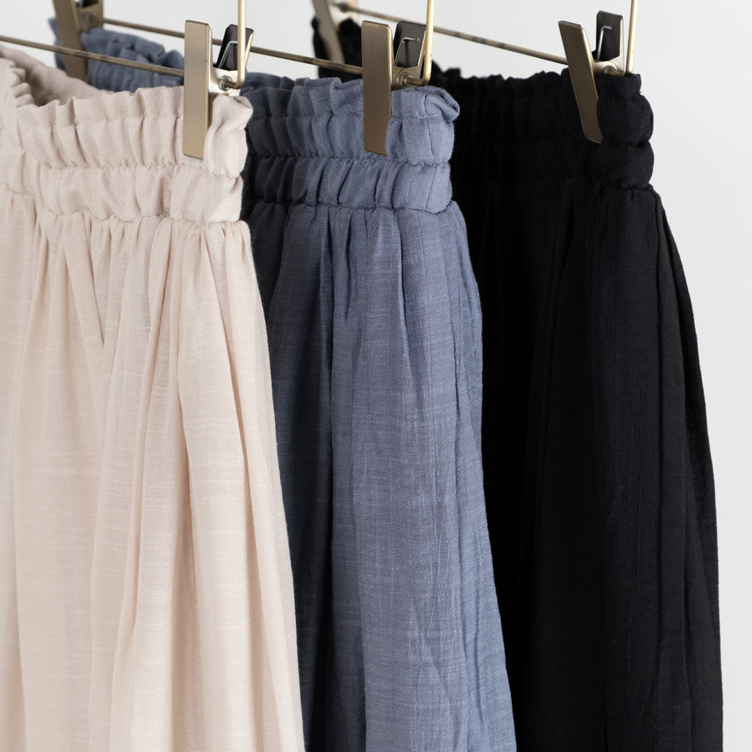 スラブウエストフリルスカート (10010495811716)