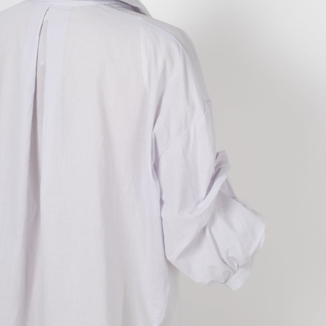 袖タックスキッパーブラウス (10015721062532)