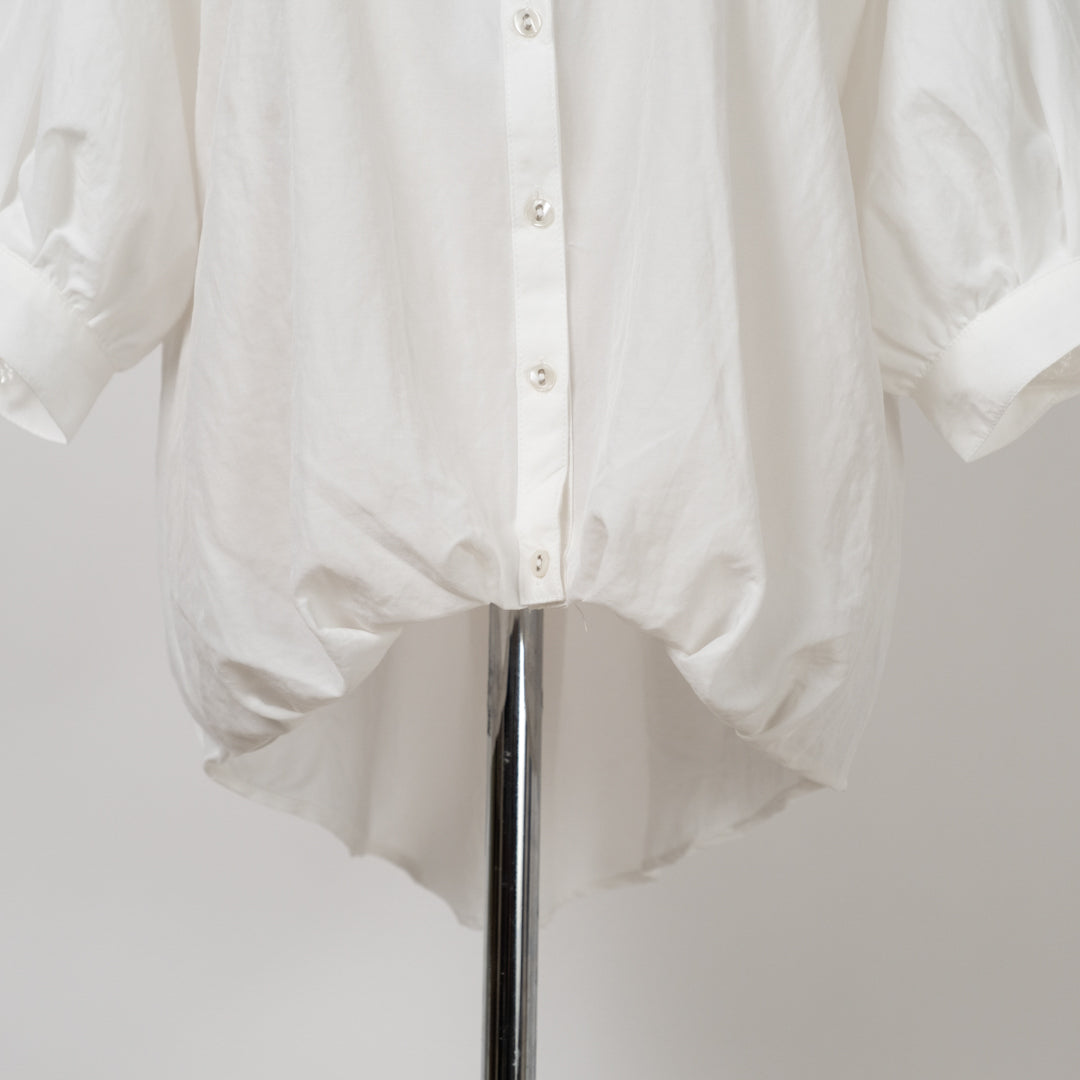 胸刺しゅうタケノコ七分ブラウス (10015762972804)