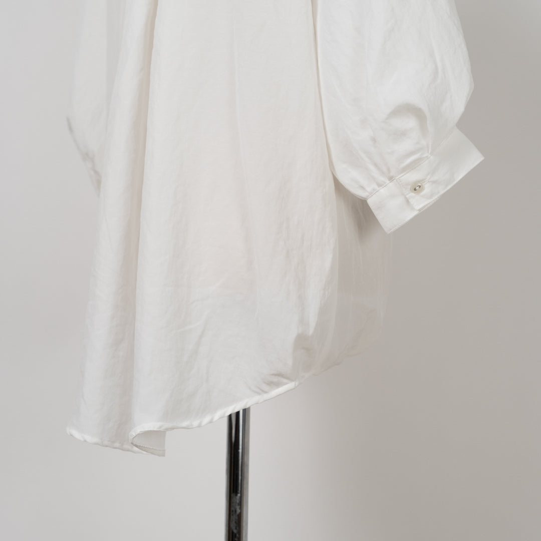 胸刺しゅうタケノコ七分ブラウス (10015762972804)