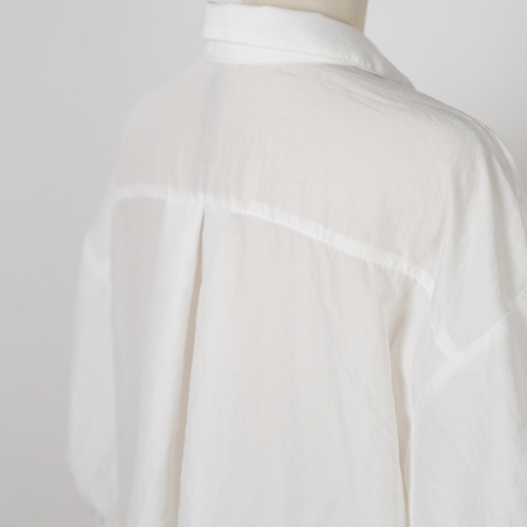 胸刺しゅうタケノコ七分ブラウス (10015762972804)