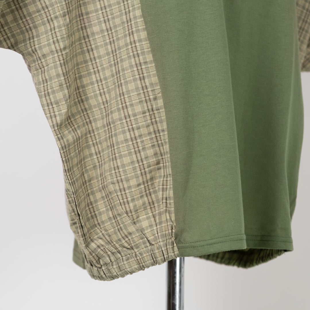 脇チェックドルマンプルオーバー (10020841029764)