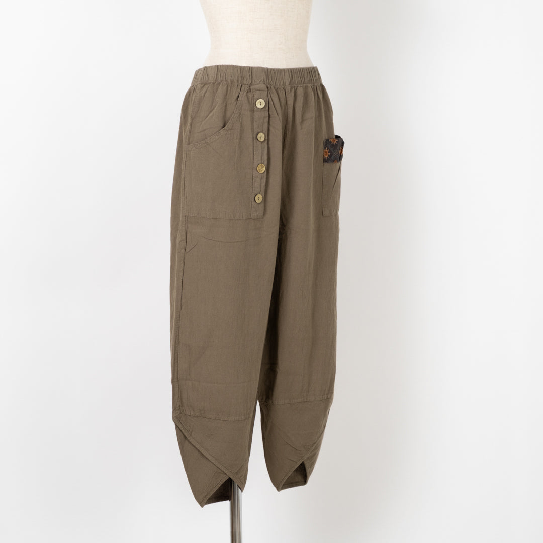 アシメントリーエステックバルーンパンツ (10020867637380)