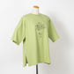 ブーケ線画刺しゅうチュニックTシャツ (10024809234564)