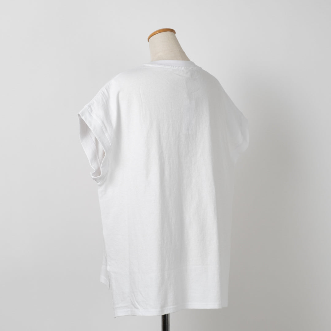 本とお花Tシャツ (10027373920388)
