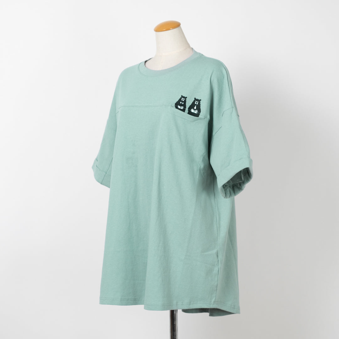 くまさん親子のTシャツ (10027363139716)
