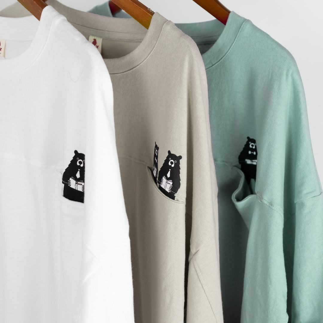 くまさん親子のTシャツ (10027363139716)
