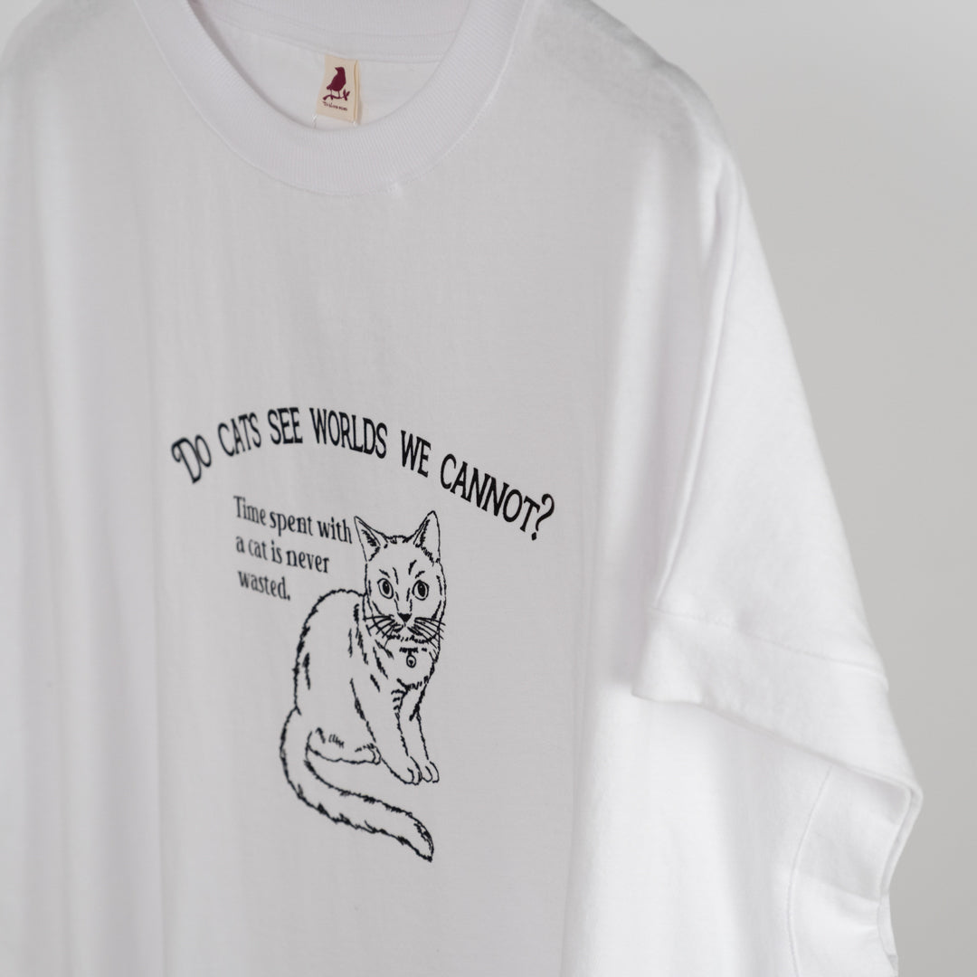 おませ猫Tシャツ (10027375329412)