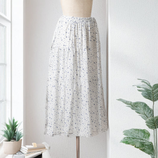 レトロフラワースカート (10037254062212)