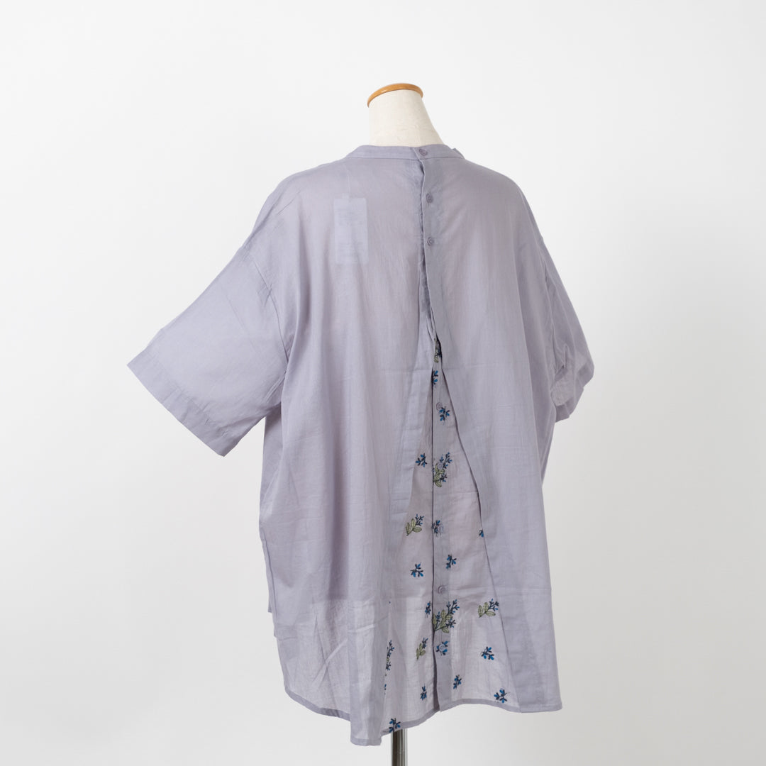 ボタニカル刺しゅうチュニック (10041272467588)