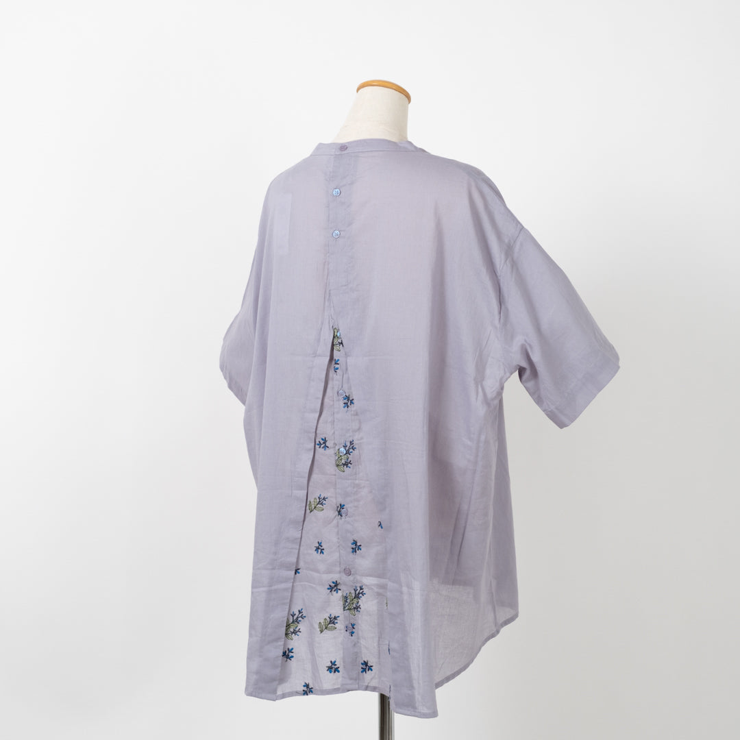 ボタニカル刺しゅうチュニック (10041272467588)