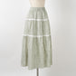ミルクブーケのふんわりティアードスカート (10045859168388)